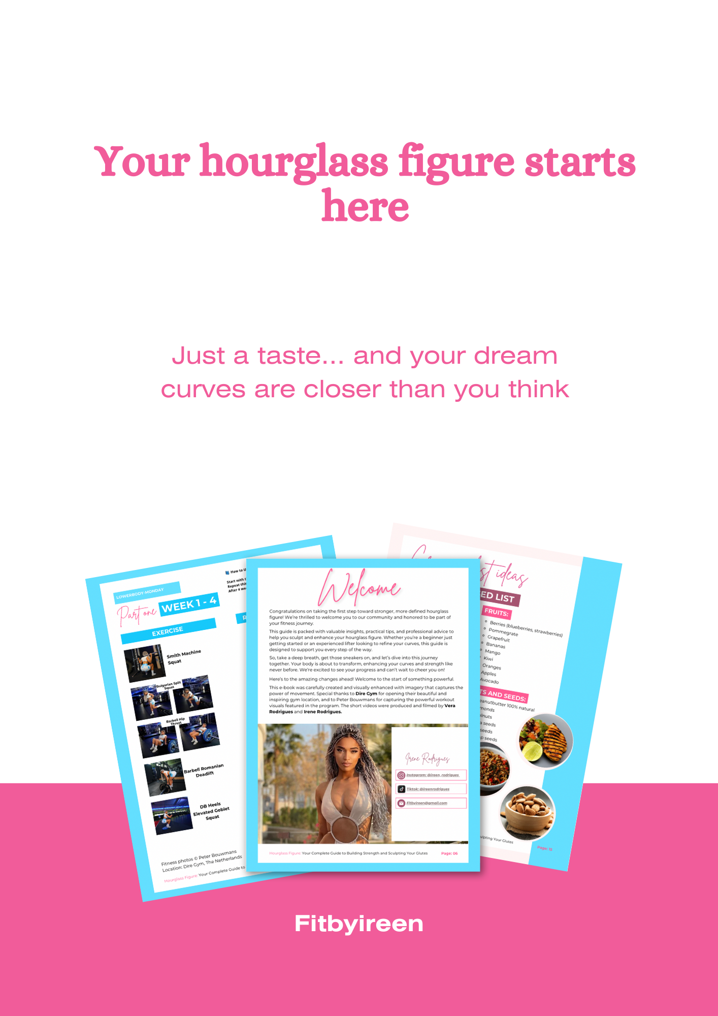 Fitbyireen: The Hourglass Figure - Focused On The Glutes - English Version