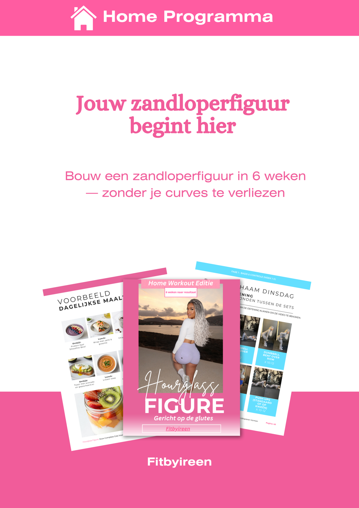 6-Weken Home Workout - Zandloperfiguur Guide