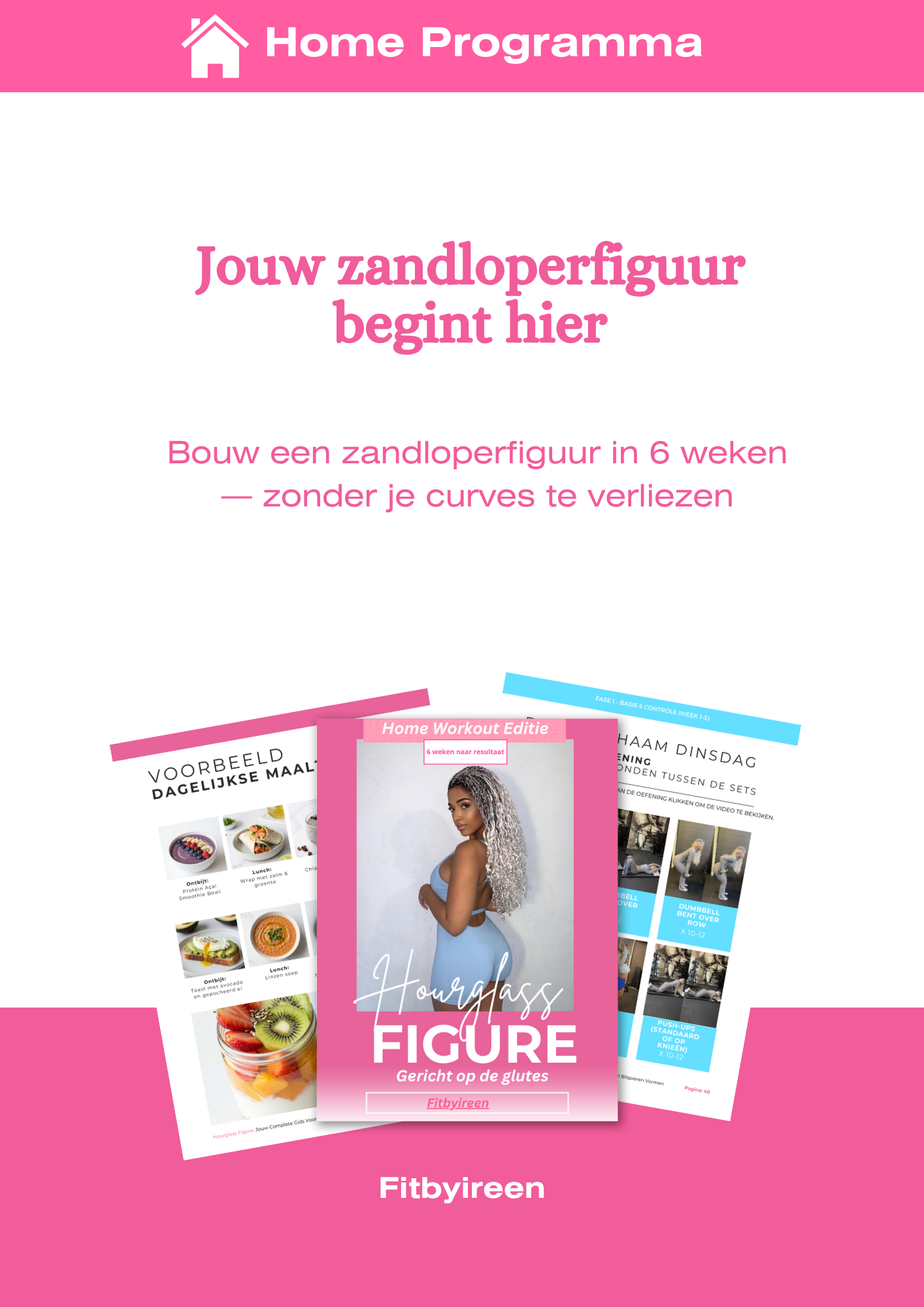 6-Weken Home Workout - Zandloperfiguur Guide